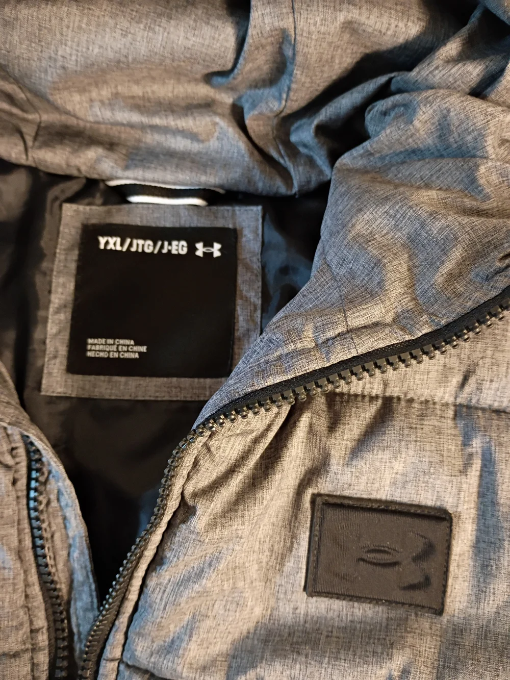 Under Armour lightweight insulated